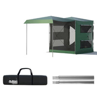 Car Tail Tent Awning Extension Outdoor Vehicle Side Camping Tent Automatic Quick Open