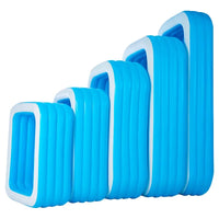 Inflatable Foldable Pet Swimming Pool for Dogs, Thickened PVC Bathtub for Home Use