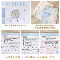 2026 Full Year Calendar Planner, 365-Day Daily Check-in Wall Sticker, Self-Discipline Exam Countdown Hanging Calendar Single Sheet