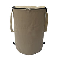 Foldable Outdoor Camping Trash Can with Lid - Portable Garden Picnic Storage Bin