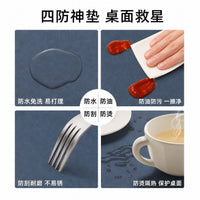 Large PU Leather Desk Mat Mouse Pad for Gaming and Office, Non-Slip Waterproof Computer Keyboard Pad