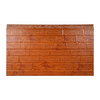 Wood Grain Metal Carved Board Polyurethane Sandwich Panel for Exterior Wall Insulation