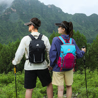 Lightweight Foldable Outdoor Hiking Backpack Cycling Bag Portable Breathable Multifunctional Trekking Sports Shoulder Bag