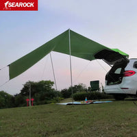 Car Side Awning Tent for Outdoor Camping SUV Tailgate Picnic Sunshade Rain Shelter