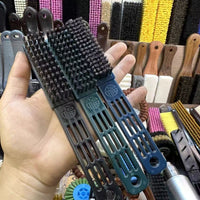Walnut Bodhi Polishing Cleaning Brush Set for Rust Removal and Detailing