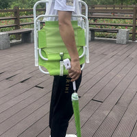 Kids Outdoor Folding Camping Chair Portable Fishing Stool with Backrest