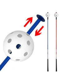 HOW TRUE Golf Swing Trainer Stick with Sound for Indoor Practice