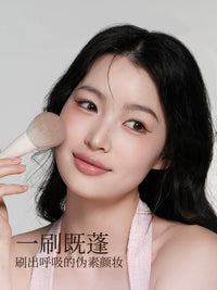 GUDI Peach Blossom Makeup Brush Set for Beginners - Eyeshadow, Blush, Contour, Blending, Nose Shadow