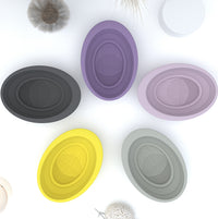 Silicone Foldable Makeup Brush Cleaning Mat with Suction Cups