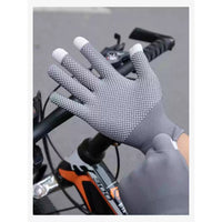 Men's Summer Driving Gloves with Touchscreen Functionality - UV Protection, Sweat-Absorbent, Non-Slip