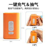 Portable USB Rechargeable Electric Air Pump for Inflatables, Air Mattress, Camping, Swimming Rings