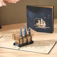 3D Pop-Up Birthday Cake Greeting Card with Music, DIY Handmade Gift Card for Employees & Friends