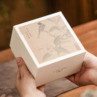 Pipa Tea Set Gift Box with Handle Bag for Cups, Bowls, and Pots