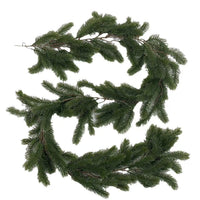 Christmas Pine Needle Garland Vine for Door and Wall Decoration