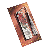 Vintage Rose Metal Bookmark Hollowed-Out Design Creative Stationery Gift