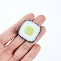 Realistic Japanese Sushi Rice Ball Keychain Pendant Food Model Toy