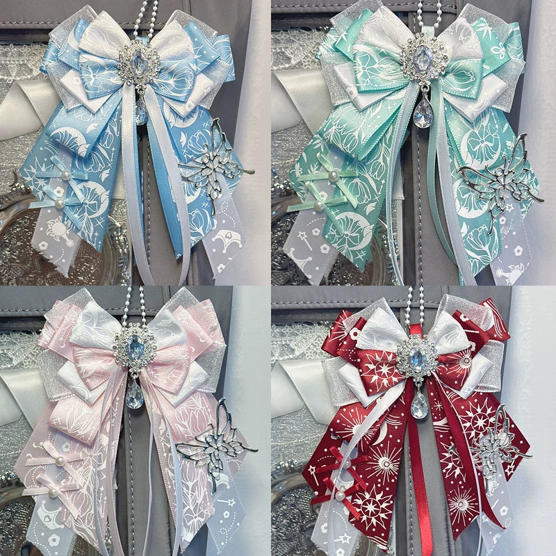 Gumei Anime Bowknot Brooch Pin for Ita Bags and DIY Decoration