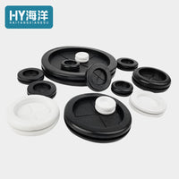 Double-Sided Dustproof Wire Grommet for Cable Management, Flame Retardant