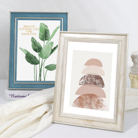 Vintage Photo Frame for Tabletop or Wall Mounting, 6-10 inch and A4, for Photos and Certificates