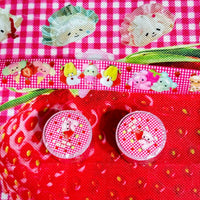 A Meng Original Strawberry Fruit Doll Washi Tape Vintage Style