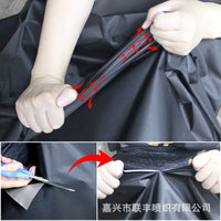190T Taffeta Black Glue Coated Silver Full Shading Outdoor Canopy Rainproof Sunshade Tent Beach Shelter