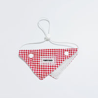 Pet Breathable Mesh Adjustable Bandana Bib for Small to Medium Dogs - Saliva Towel Decoration