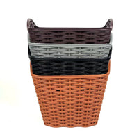 Woven Bicycle Basket for Commuter, Electric, and Road Bikes - Universal Front Storage