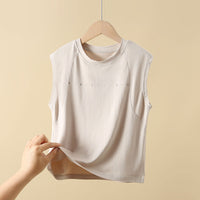 Kids' Modal Sleeveless T-Shirt for Boys, Soft Athletic Tank Top for Summer