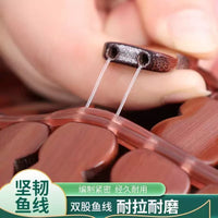 Summer Bamboo Mahjong Bead Seat Cushion for Office Chairs, Breathable Non-Slip