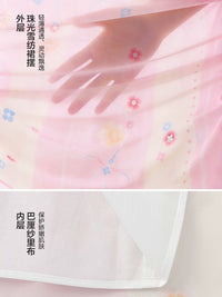 Balabala Girls' Hanfu Dress Chinese Style Qipao Skirt New Summer Short Sleeve Dress
