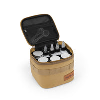 Portable Outdoor Seasoning Kit with Oil Bottles and Spice Jars for Camping BBQ