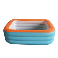 Inflatable Foldable Pet Swimming Pool for Dogs, Thickened PVC Bathtub for Home Use