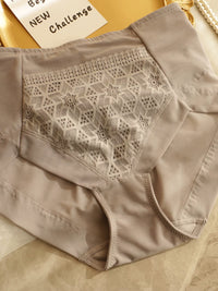 Japanese Style Mesh High-Waist Tummy Control & Butt Lift Panties for Women