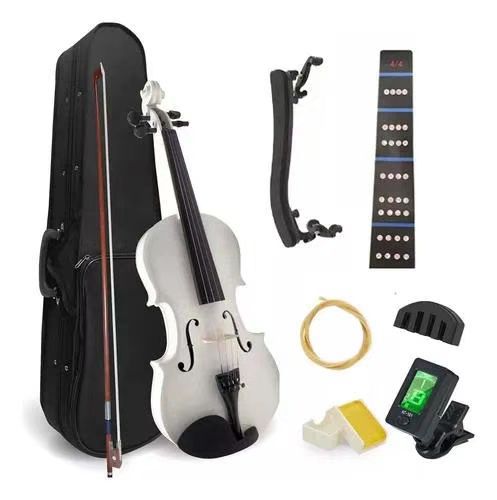 Full-Size Violin Set with Case, Bow, and Rosin