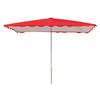 Large Outdoor Patio Umbrella Rectangular Sunshade Rainproof Garden Parasol for Market Stall