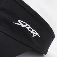 Unisex Running Visor Hat Quick Dry Sun Protection Adjustable Sports Cap