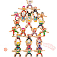 Wooden Stacking Tumblers Balancing Game for Kids