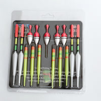 Fishing Floats Set - High Visibility Vertical Bobbers for Angling