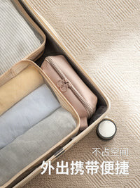 Lazy Corner Portable Travel Cosmetic Bag Large Capacity Waterproof Toiletry Organizer for Skincare and Makeup