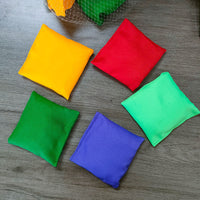 Kids' Double-Layer Leak-Proof Flat Sandbags for Throwing Games