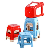 Stackable Thickened Plastic Stool for Adults and Children, Household High and Low Stools
