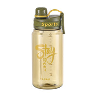 Large Capacity Plastic Water Bottle with Scale Markings for Sports and Fitness