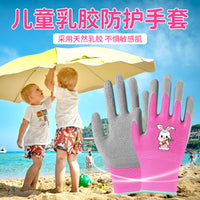Kids' Puncture-Resistant Gardening & Pet Handling Gloves for Ages 3-12