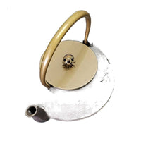Southern Cast Iron Teapot, Uncoated Iron Kettle for Kung Fu Tea, Boiling Water, Original Iron Dragon Double Copper
