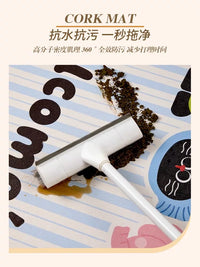 Round PVC Chair Mat for Office Desk Dressing Table Rolling Chairs, Anti-Slip Floor Protector