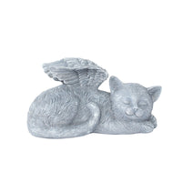 Angel Pet Garden Statue Resin Craft Ornament for Outdoor Decor