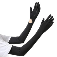 Summer UV Protection Ice Silk Arm Sleeves for Driving & Outdoor Activities