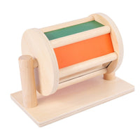 Montessori Wooden Yarn Winder Educational Toy for Kids, Hand-Eye Coordination Training