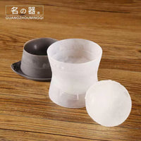 Spherical Silicone Ice Ball Mold for Cocktails and Drinks