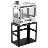 Outdoor Fire Pit Table with High-Temperature Resistant Carbon Steel Base